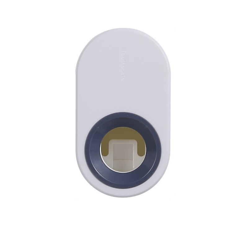 luluhut Squeezer for toothpaste Automatic toothpaste dispenser Wall mounted toothpaste holder Lazy dispenser for toothpaste: white