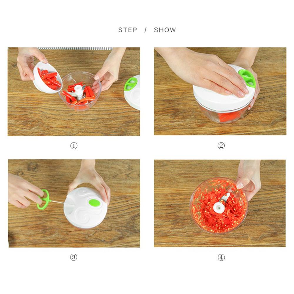 Manual Meat Slicer Fruit Vegetable Nut Meat Chopper Manual Food Processor Machine Kitchen Cooking Acceessories Tools