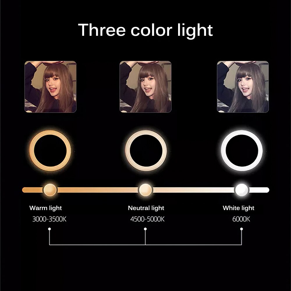 led ring light fill light Mobile Selfie Live Beaut... – Grandado