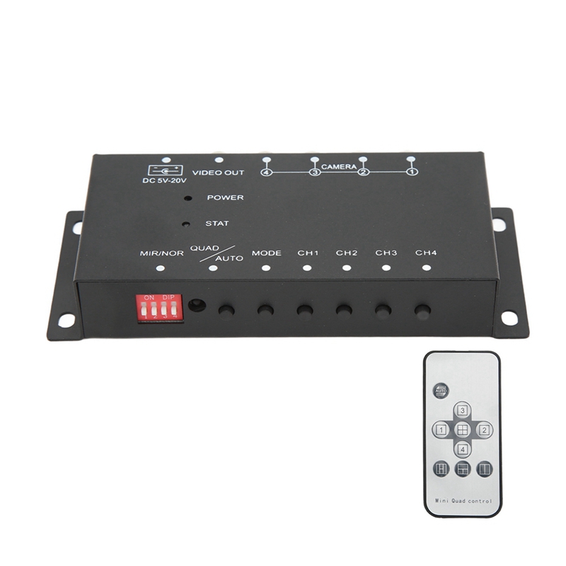 Mobile Digital Video Splitter 4 Channel Mini Video... – Grandado