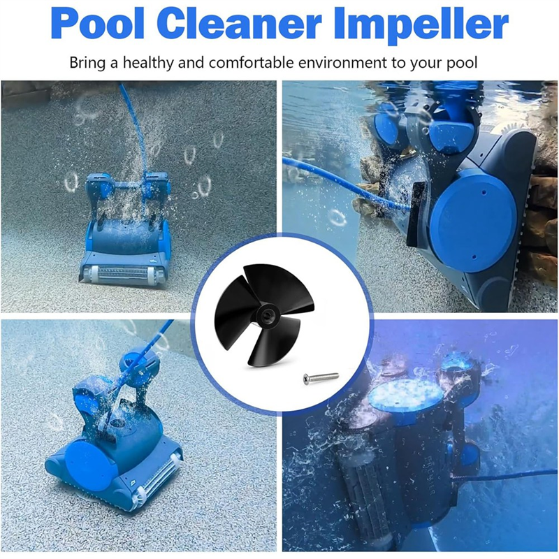 Ralca -9995266-r1 poolrenserhjul med skrue til maytronics dolphin  dx5s,dx6, nautilus, nautilus cc, nautilus cc plus, triton