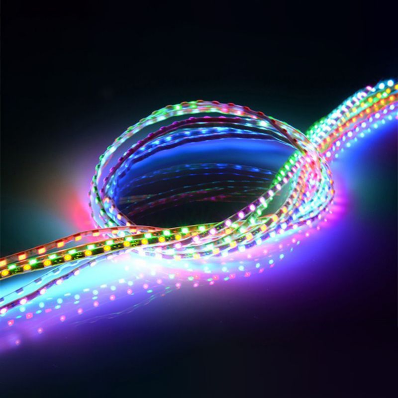 Tira de luces LED de 90cm para coche, motocicleta, patinete eléctrico, monopatín, luz nocturna, 1 ud.: MULTI