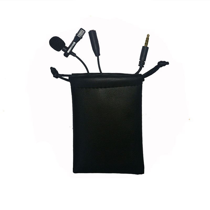 Microfone lavalier omnidirecional, lavalier, telemóvel, webcast, mini microfone, lavalier, gravador condensador, para celular, pc: Default Title