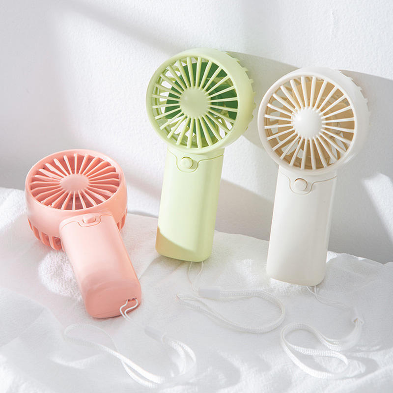 Mini ventilador portátil, ventilador de mano ligero, ventilador de refrigeración con pilas AA para oficina, viajes al aire libre, Camping: Verde oscuro