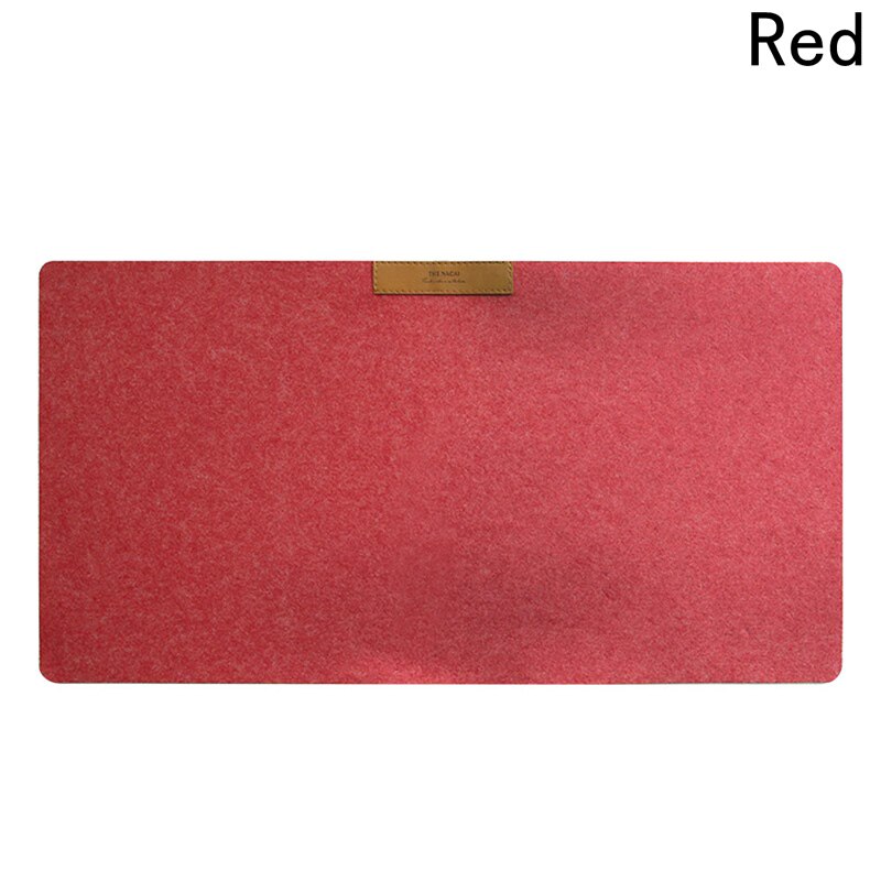 Coussin antidérapant en feutre de laine pour ordinateur portable, tapis de bureau, clavier de Table, accessoire de bureau