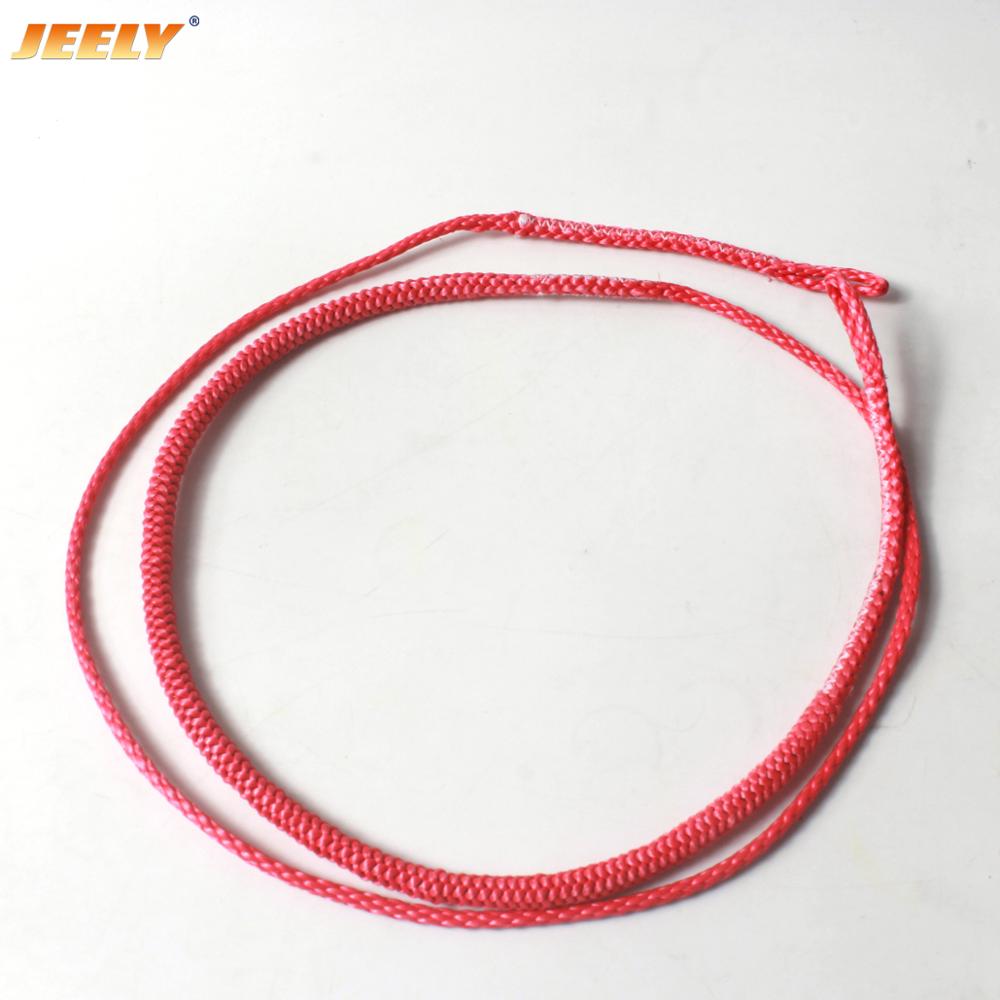 Cuerda de línea de satén UHMWPE para barra de kitesurf y pollo, 1100MM de longitud Total, 3mm de espesor, lazo QR