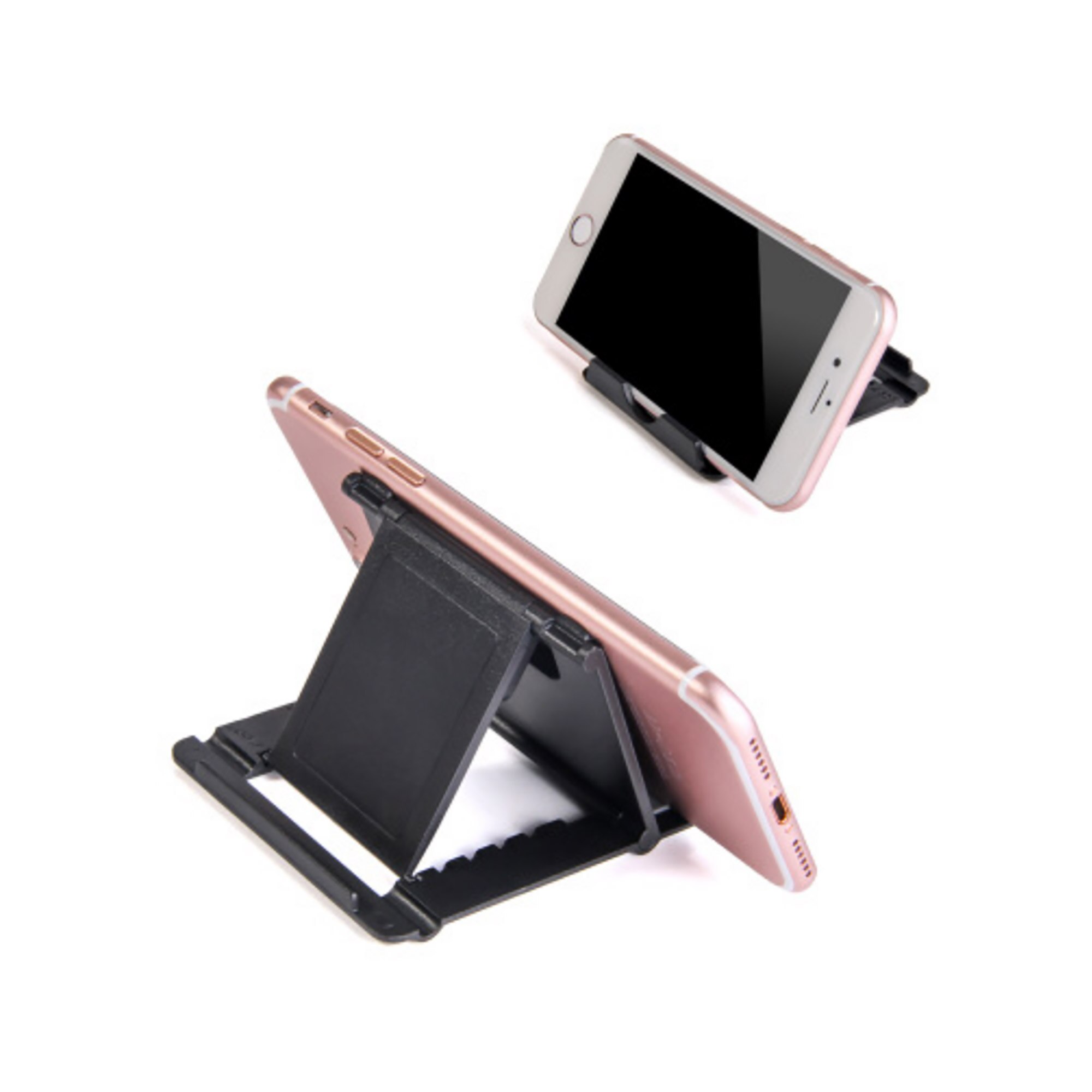 2pcs desk accessories Iphone holder Lazy Desktop Bracket Mount Stand Base bracket Foldable desk phone holder for iphone x 12