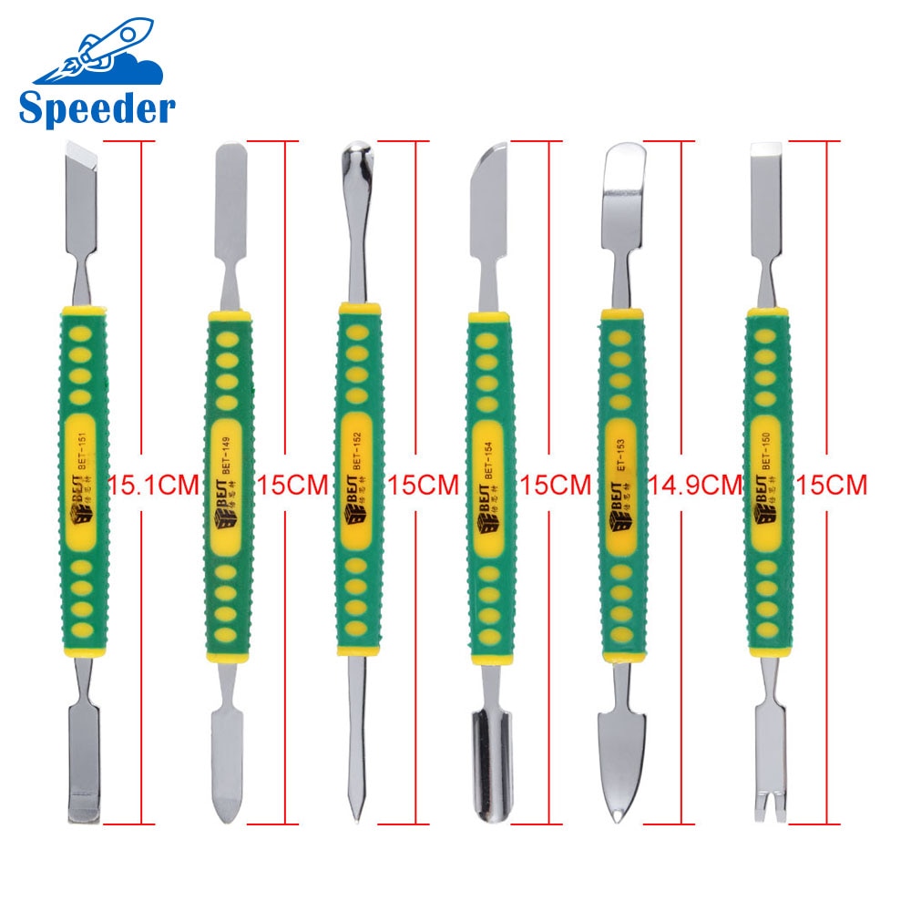 5pcs/set Metal Spudge Opening Double Sided Prying Bar for iPhone for Samsung Smartphone Repairing Multi Repair Tool kit