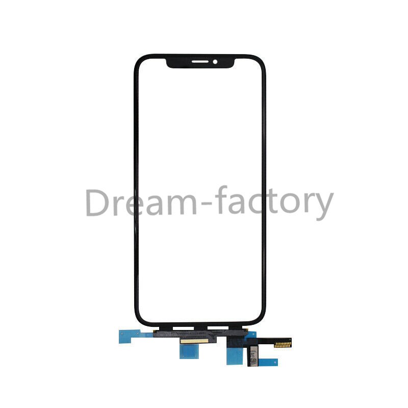 Original Touch Panel Screen Digitizer Replacement with Flex Cable for iPhone X Xr Xs Max 11 pro Max 12