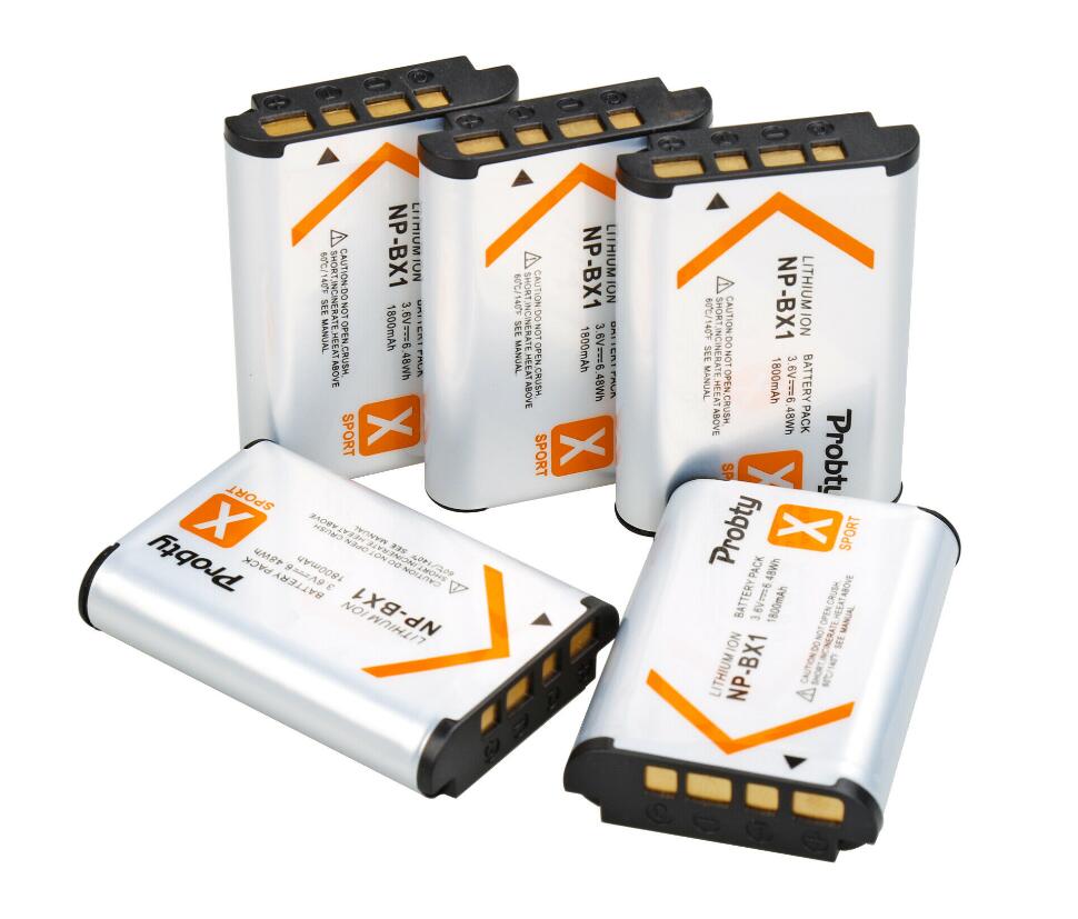 1800 mah np -bx1 np bx1 akkua + lcd usb laturi sony dsc  rx1 rx100 m3 m2 rx1r wx300 hx300 hx400 hx50 hx60:lle: 5 kpl akku