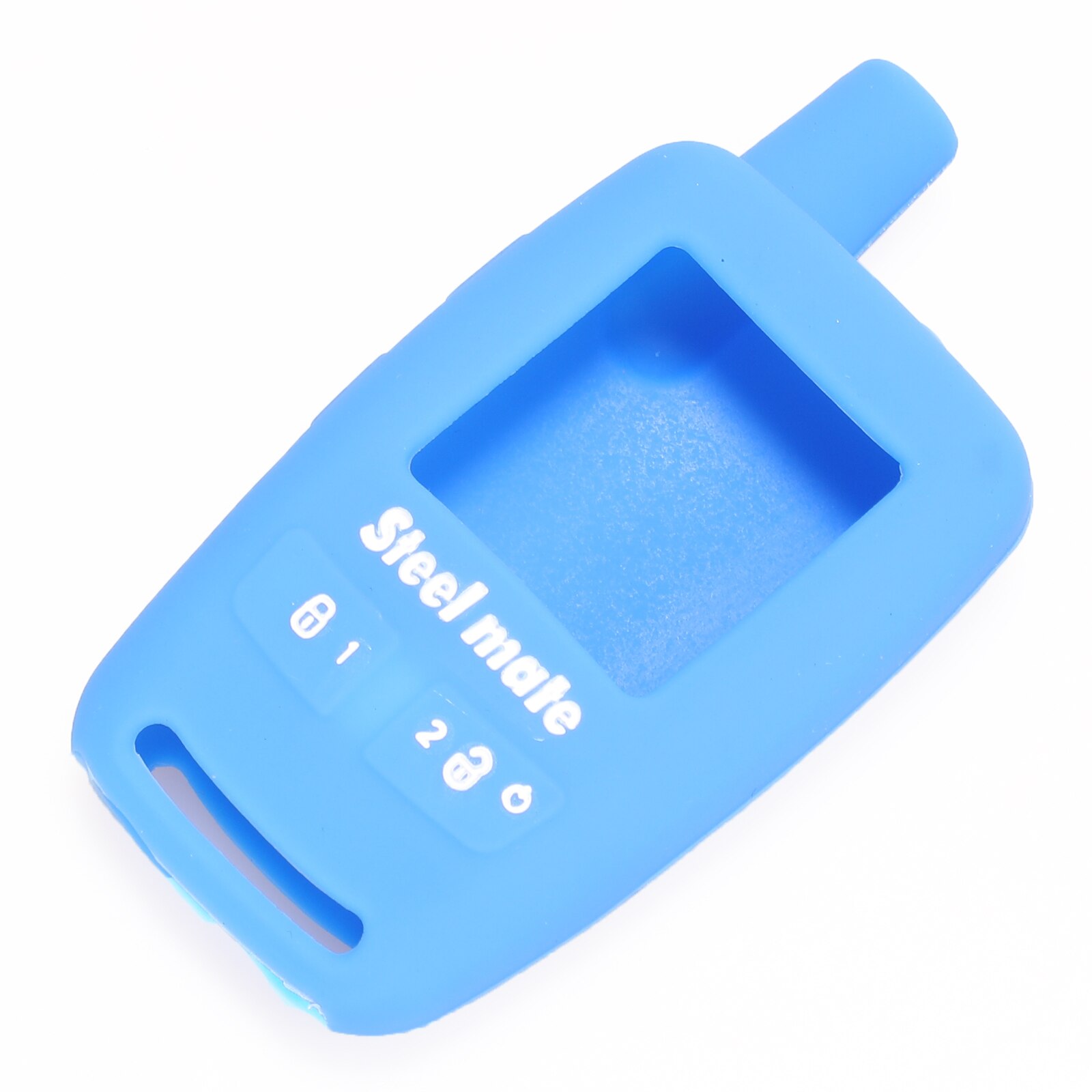 Training Definition Alarm Remote Silicone Cover for Steel Mate BCM Steelmate Iron General Red Bat 8006 Car Control Key FOB Case: Dark blue
