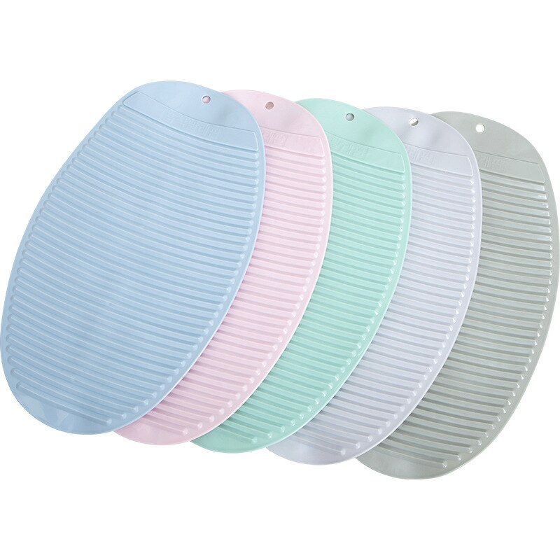 casa lavatoio piccolo lavatoio nuovo mini non-scontrino lavanderia stuoia morbido gomma mano presa Foldable lavanderia tavola