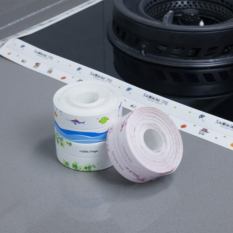 Acrylic glue Kitchen Stove Sink Toilet Bathroom Corner Wardrobe Waterproof And Mildew Proof Tape Seamless Self-Adhesive Corn