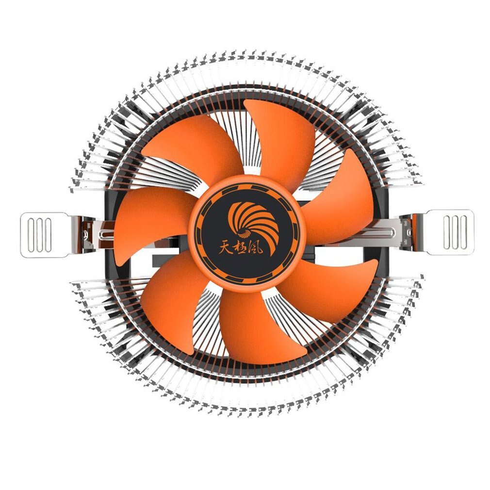 Long Service Life Super Quiet Computer PC CPU Cooler Cooling Fan Heatsink for Intel LGA775 1155 AMD AM2 AM3 754