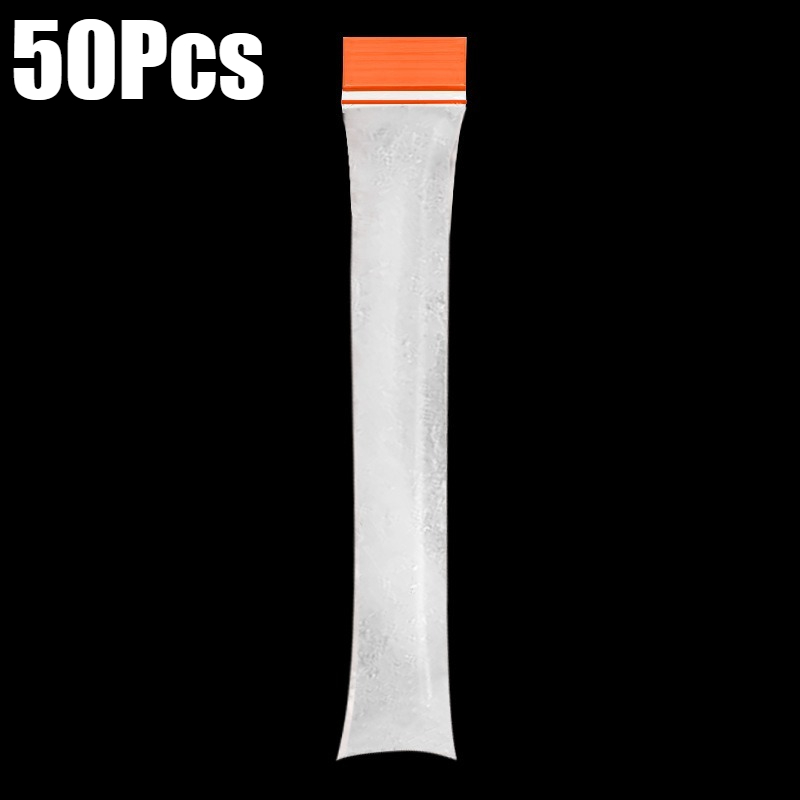 50/100Pcs Disposable Ice Popsicle Mold Bags Kitchen Ice Block Packaging Bag DIY Yogurt Juice Smoothie Bag Mould Tools: Red