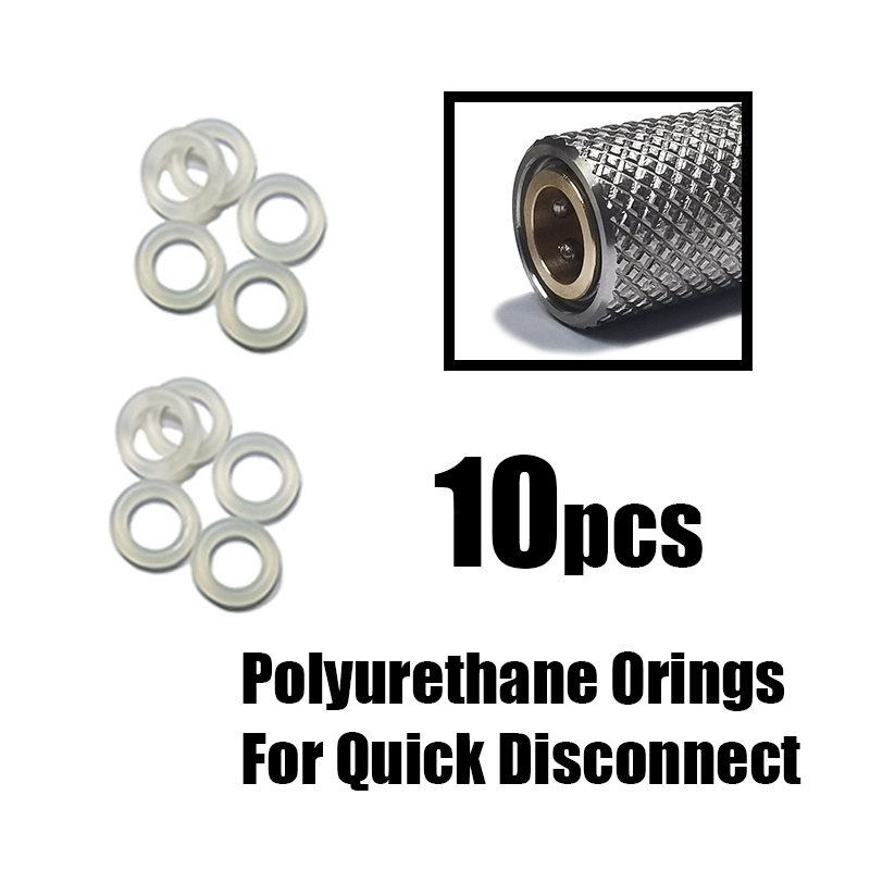 Presa adattatore a sgancio rapido per ricarica morbida HPA ad aria estesa 1/8BSPP(G1/8) Accessori per capezzoli maschi da 8 mm: Luce Verde