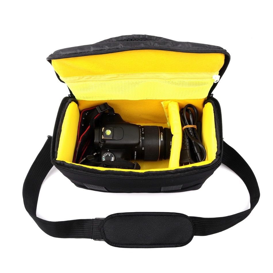 Sac à bandoulière étanche pour appareil Photo, sacoche pour appareil Photo Nikon D7200 D7100 D90 D750 D5300 D5200 D5100 D3400 D3300 D3200 D3100