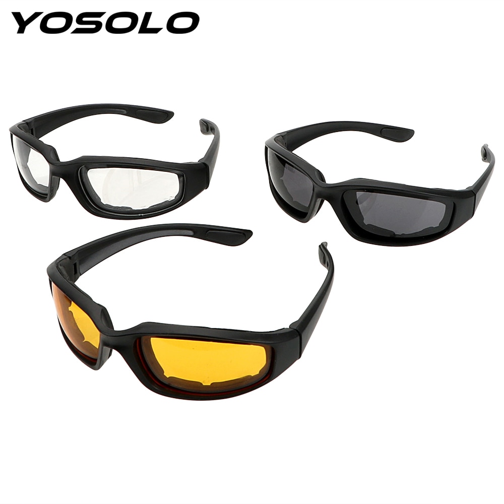 Yosolo Zonnebril Nachtzicht Drivers Goggles Night-Vision Bril Uv-bescherming Winddicht Motocross Goggles