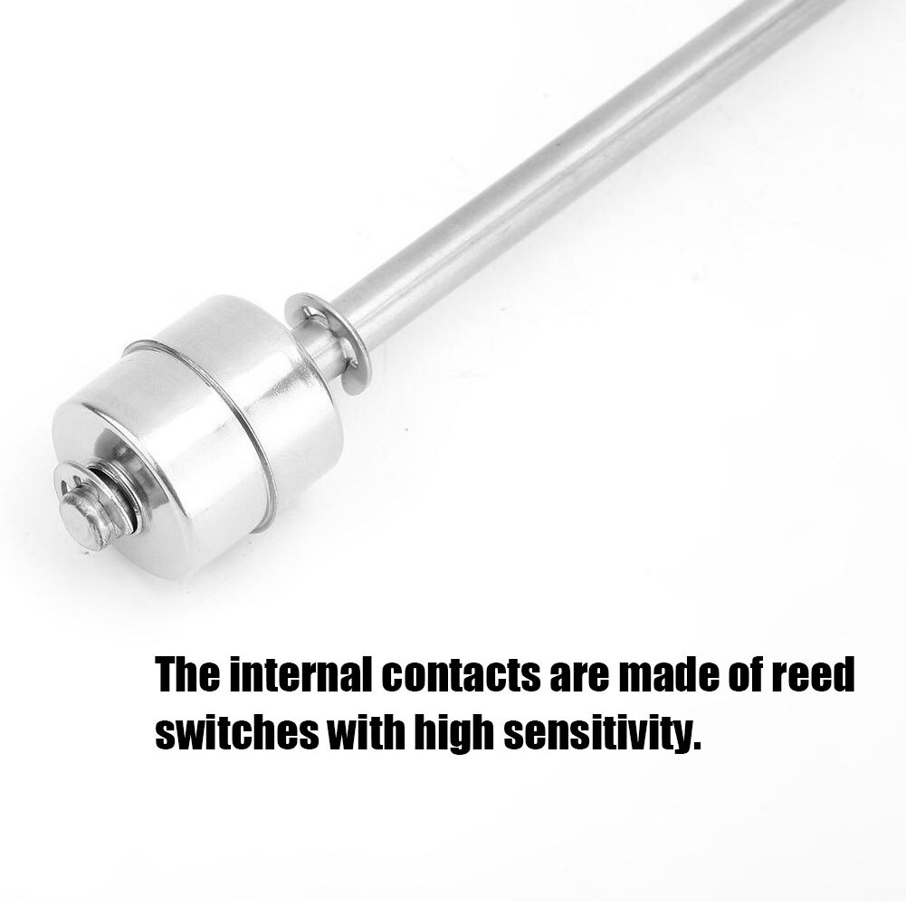 Stainless Steel Float Switch Tank Liquid Water Level Sensor Double Ball Float Switch Tank Pool Flow Sensors Control Pump