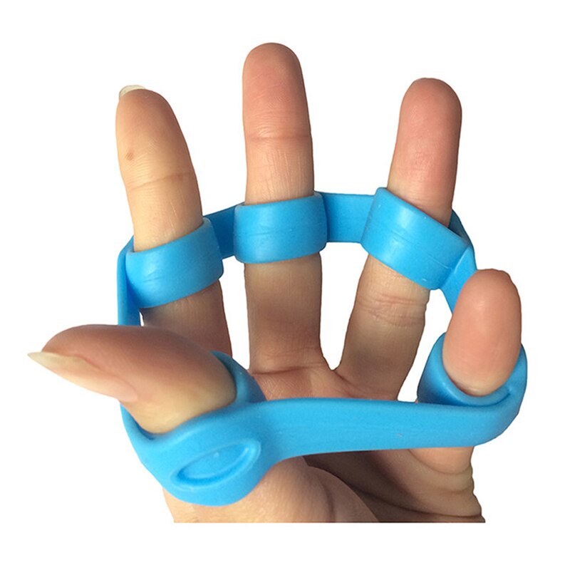 Fitness Hand Puller Finger Band Trainer Silicone Tension Muscle Hand Strength Training Recovery Power Tools Expander Exerci U3A2
