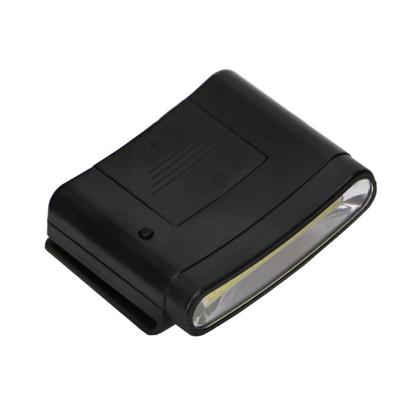 LED Cap Clip Light Headlight Headlamp Hands Free For Night Fishing Hiking Camping Working Head Flashlight Torch Lamp