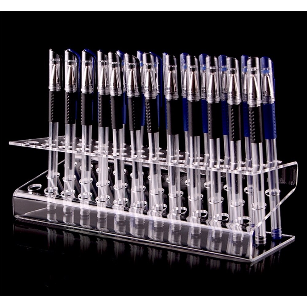 Marker Pen Houder Acryl Bureau Organizer 2 Maten Organizer Opslag Voor Art Markers Pennen Borstel Pennen Display Rack