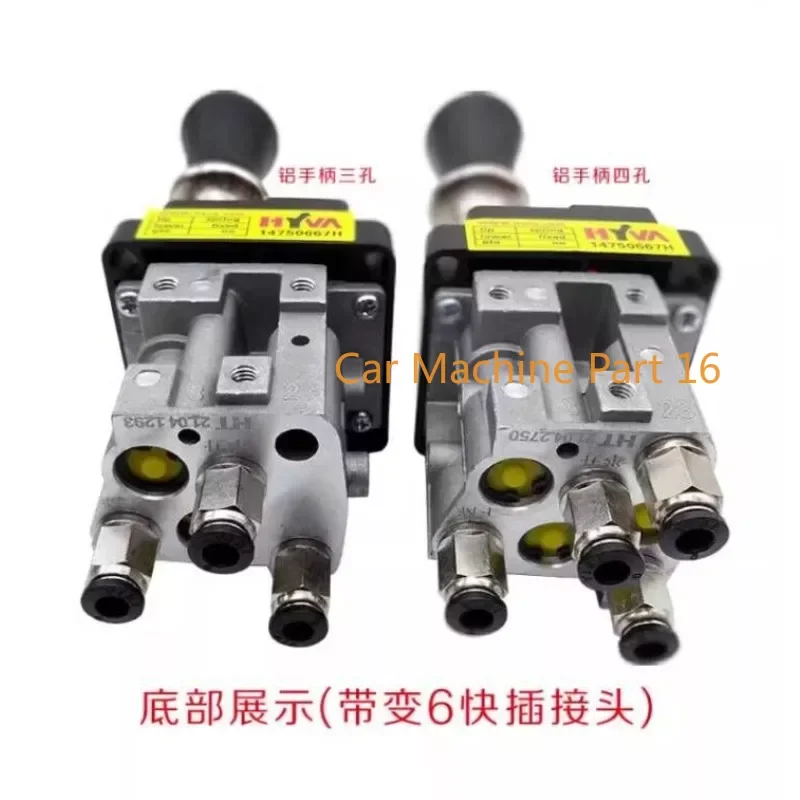 3 Gaten 4 Gaten Hefklep Zware Vrachtwagen Accessoires Hydraulische Regelklep Residu Dump Langzaam Verlagen Handmatige Schakelaar 1Pc