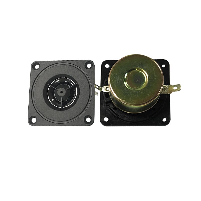 2Pcs 2 Inch Tweeter Hifi 8Ohm 4Ohm 10W Audio Speaker 52mm Square Tweeter Repair 4Ohm Loudspeaker Treble Speaker DIY Home Theater