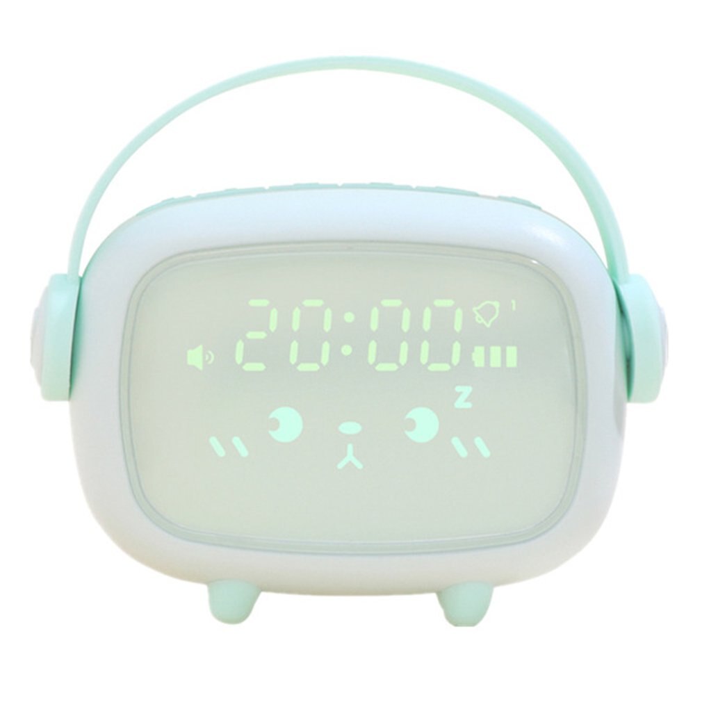 Cute Night Light Alarm Clock Timing Countdown Alarm Clock LED Smart Kids Alarm Clock Night Light Home Decor