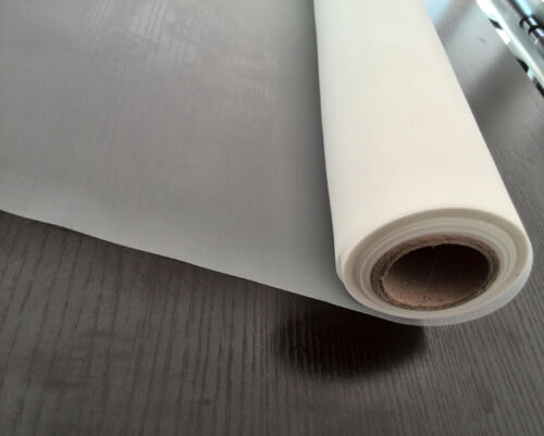 120T Width 300Mesh Polyester White Silk Screen Printing Mesh Fabric for Clothes Textiles Screen Printing Mesh Filter Net