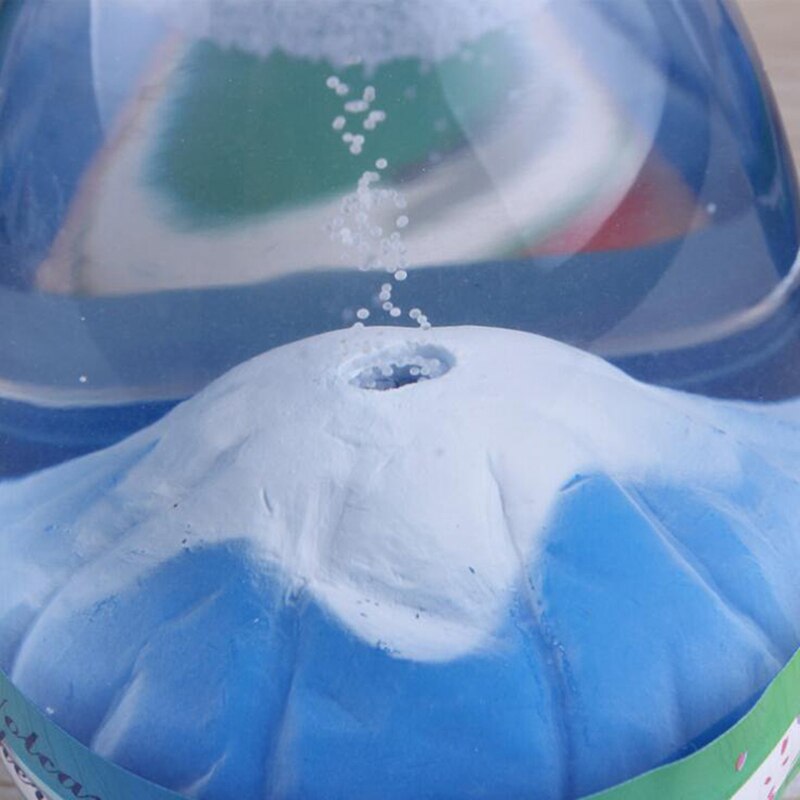 Vulcano a forma di uovo scoppiare liquido clessidra Timer con base clessidra di cristallo clessidra sabbia Timer gadget giocattolo scrivania decorazione ornamenti