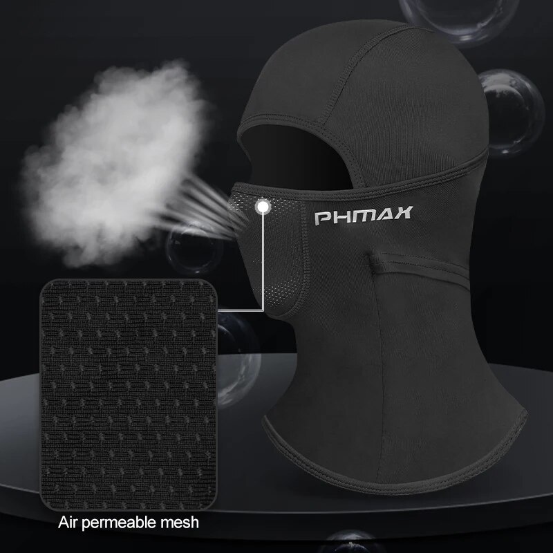PHMAX Motorcycle Riding Mask Wind Protection And Warmth Breathable Full Face Mask Balaclava Hat Scarf Hood Moto Biker Wind Cap