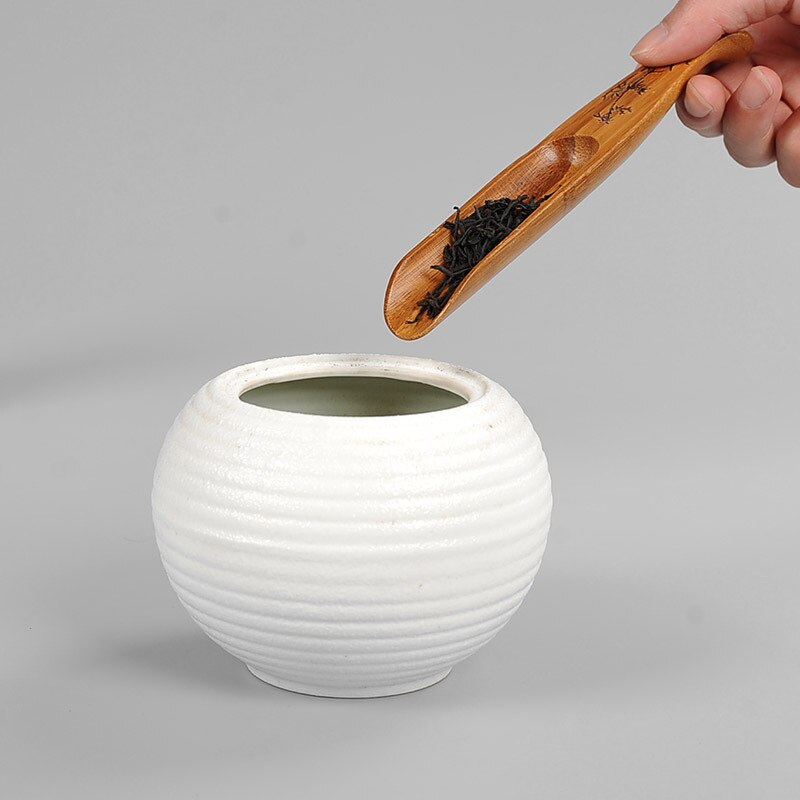 Cucchiaino Da Tè In Ceramica Tea Soul Di Lin's Ceramic Studio – Colore Nero, Artigianale E Elegante