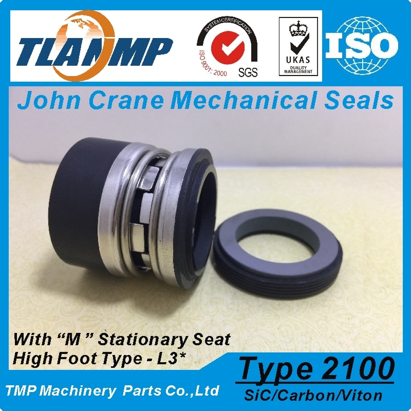 Type 2100-2-43 , 2100K-43 , 2100-43 (L3 *) J-Crane Elastomeer Balg Tlanmp Mechanical Seals