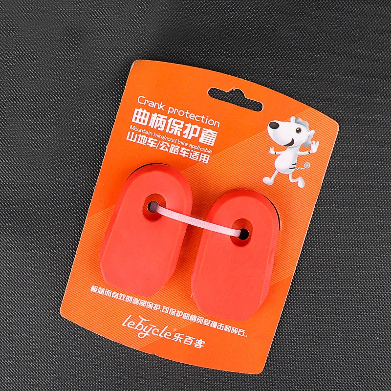 1 pair Silicone MTB Road Bike Crank Arm Skin Protectors Sleeve Cover Boot Cap Tools Kit Outdoor Cranksets Bicycle Components