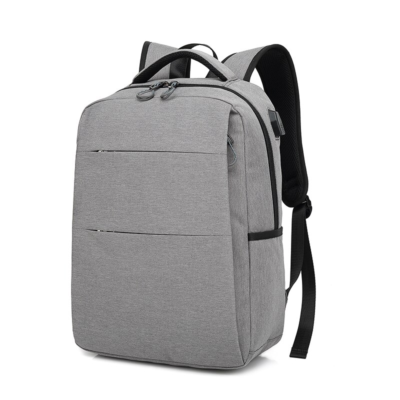 Boshikang Frauen Rucksack Oxford Schule Rucksack Für Jugendliche 15 zoll Laptop Tasche Große Kapazität Reisetasche Weibliche: grau