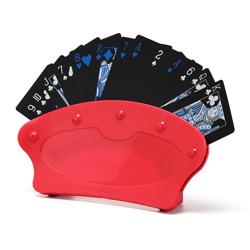 Spillekort indehavere spillekort stå doven poker basisspil organiserer hænder til let spil jul fødselsdagsfest pokersæde