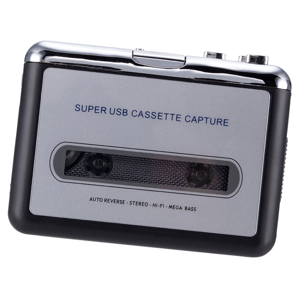 Cassette Player to MP3 Converter CD Music/Walkman Tapes Recorder for PC