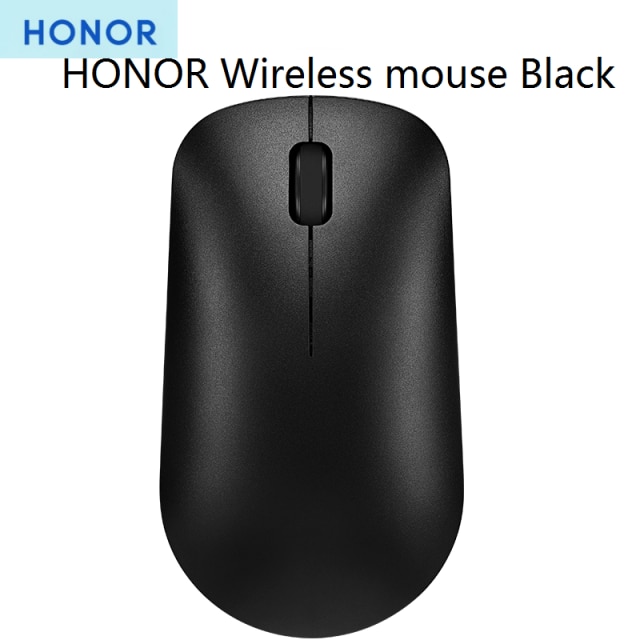 Huawei-ratón inalámbrico con bluetooth para ordenador portátil, mouse fino y silencioso para matebook D/E/X pro, AF30, Original: Black honor mouse