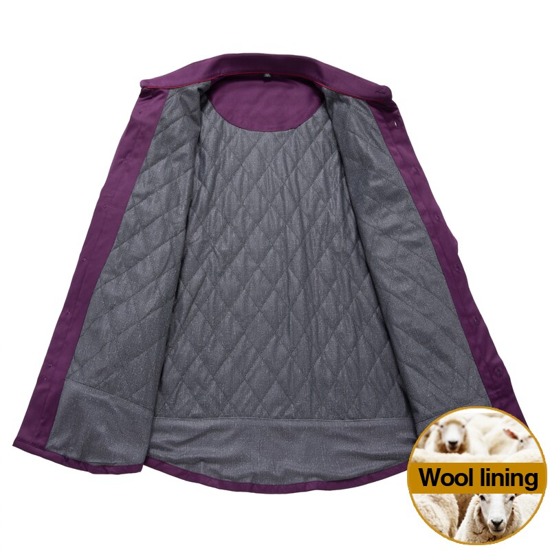 Winter grote maten wollen voering warm overhemd heren zakelijk casual dik warm overhemd met lange mouwen heren merkkleding plus maten 5xl 6xl 7xl