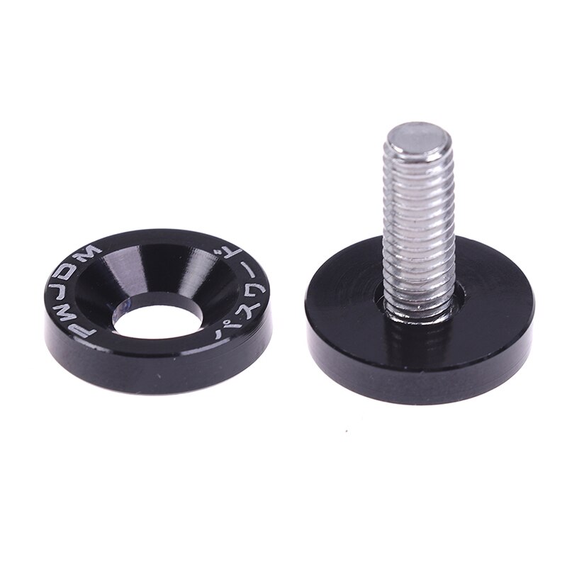 Tornillo de M6 de cierre rápido para parachoques de coche, tapa escotilla, 1 bolsa