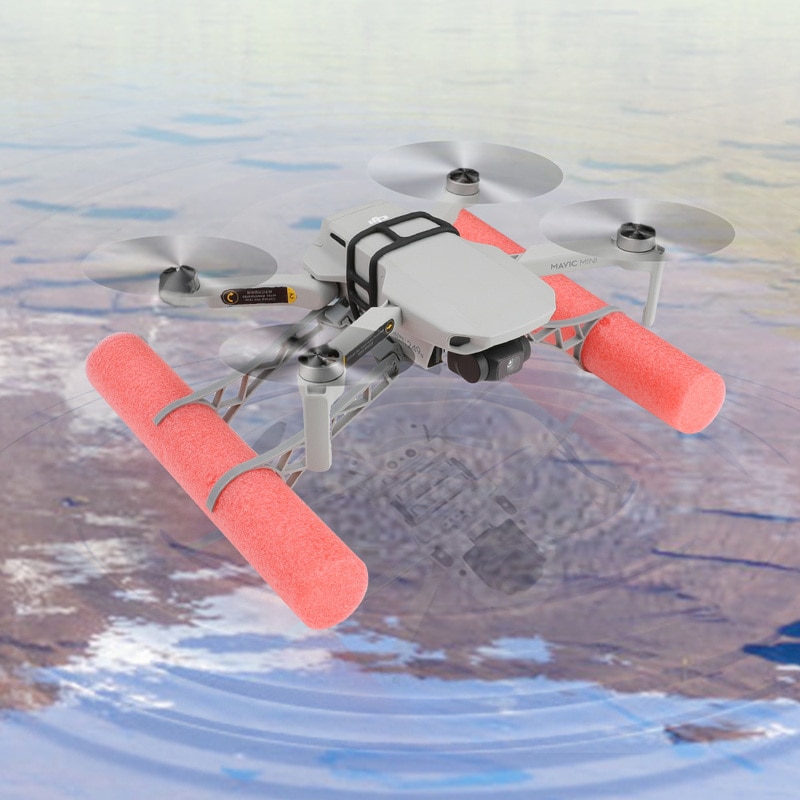 Vand sne skum landing kit flydende landingsudstyr til dji mavic mini drone tilbehør