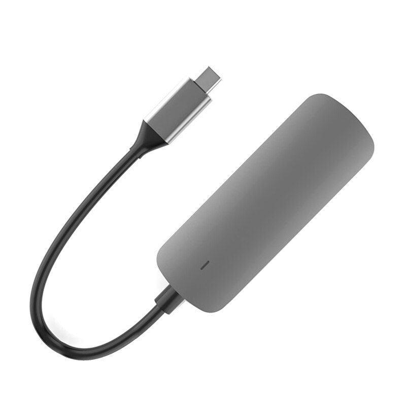 4-in-1 Type-C Hub Laptop Computer Peripheral Docking Station USB Adapter