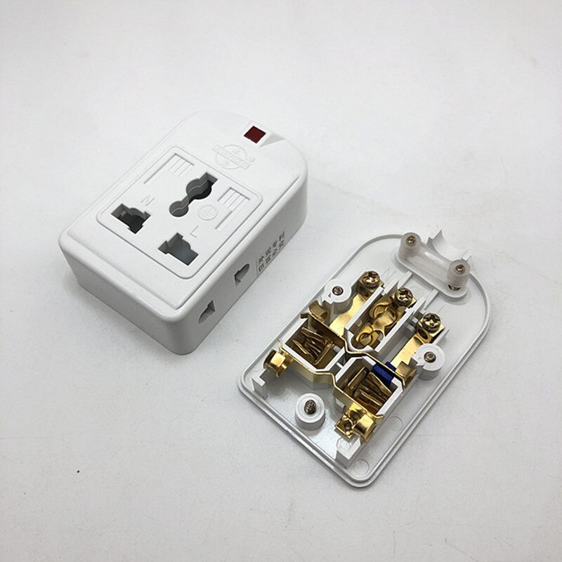 Us/eu/uk/au/cn stik 10a 250v strømskinne elektrisk universal forlængerstik ledningbar adapter til hjemmenetværksfilter på kontoret