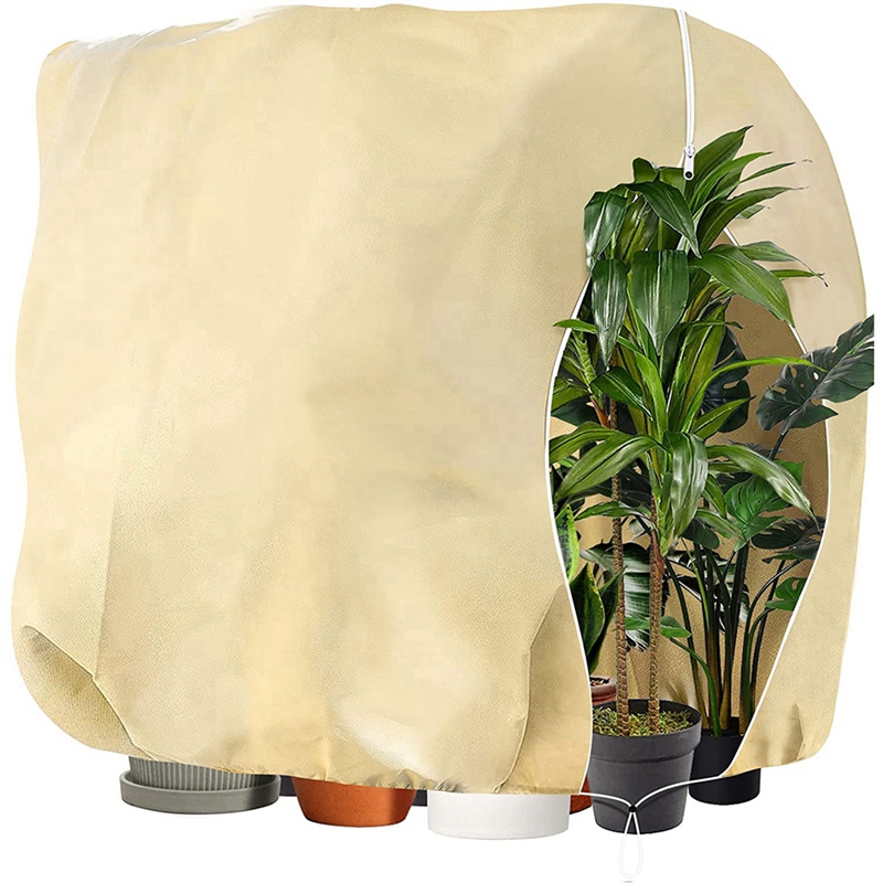 2 Stuks Plant Overwintering Sluier, Olijfboom Overwintering Sluier, Boom Overwintering Sluier, Citroen Tomaat Beschermhoes, overwintering Cover