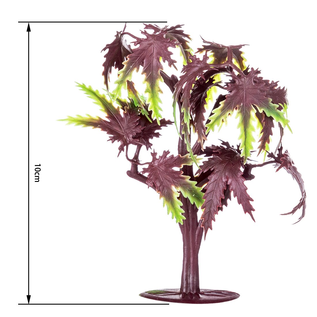 10Pcs 10/13/29cm Artificial Plastic Coconut Tree Gardening Sand Table Plant Decoration