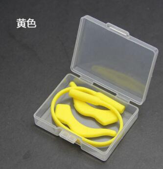 Sangle de tête en Silicone pour lunettes | Cordon pour lunettes, lunettes cordon de sécurité, chaîne de support pour sport: yellow