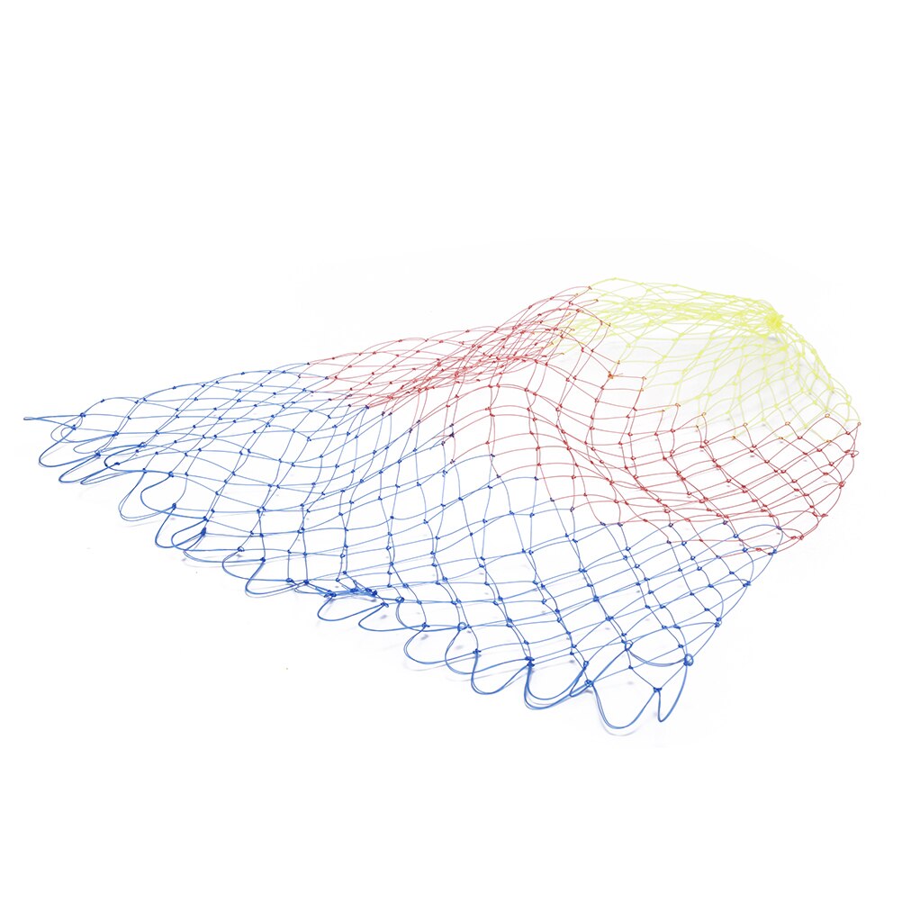 1 Pcs Nylon Fishing Nets Collapsible Fishing Tools Rhombus Mesh Hole Depth Folding Nylon Landing Net Net 35/40/45/50/60cm