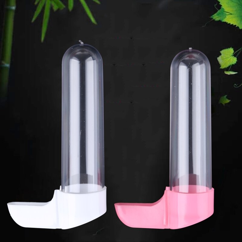 cage Lot of 4 Bird Cage Clear Plastic Seed Water Feeder Cups