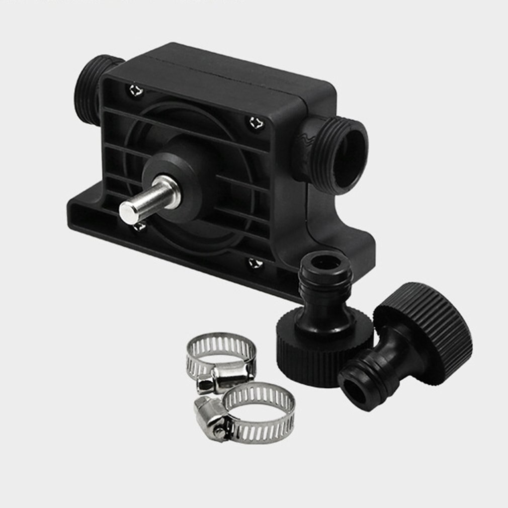 Electric drill driven suction pump self-priming drill pump is prevent corrosion for emptying drains 1 pcs